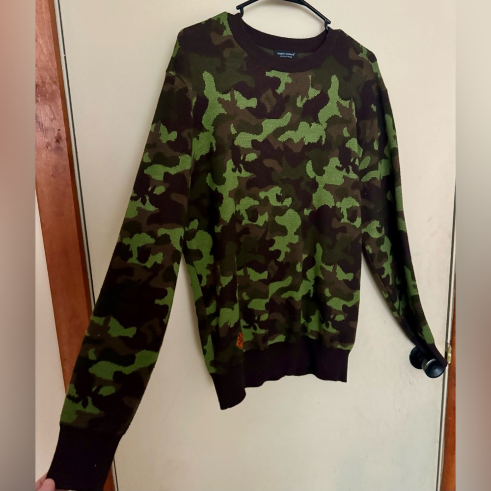 Simply Southern Camouflage Crewneck Sweater